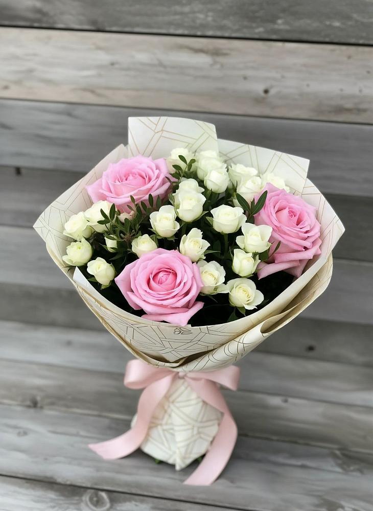 Букет цветов из: Розы в Пахомово