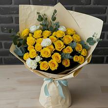 Букет цветов из:  Розы #REPLACE_PRED# Пахомово