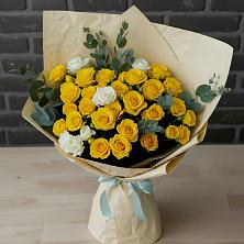 Букет цветов из:  Розы в Пахомово