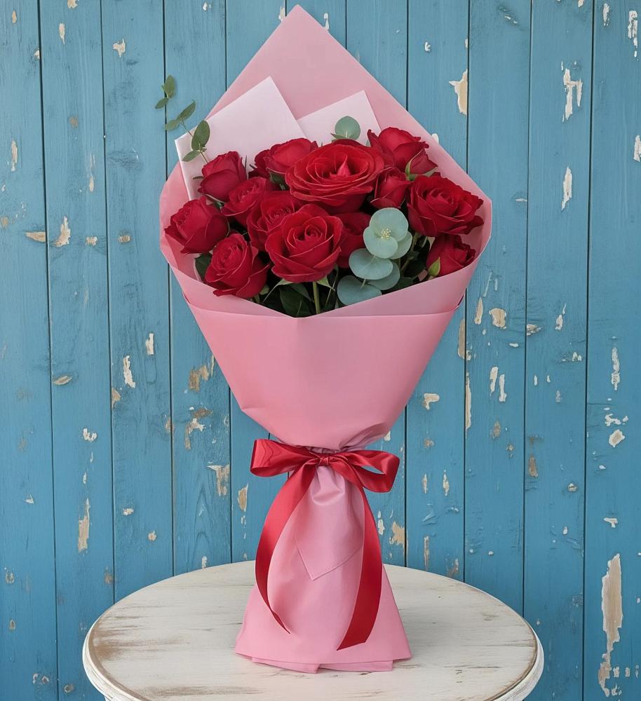 Букет цветов из: Розы в Пахомово