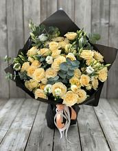 Букет цветов из:  Розы и Лизиантусы #REPLACE_PRED# Пахомово