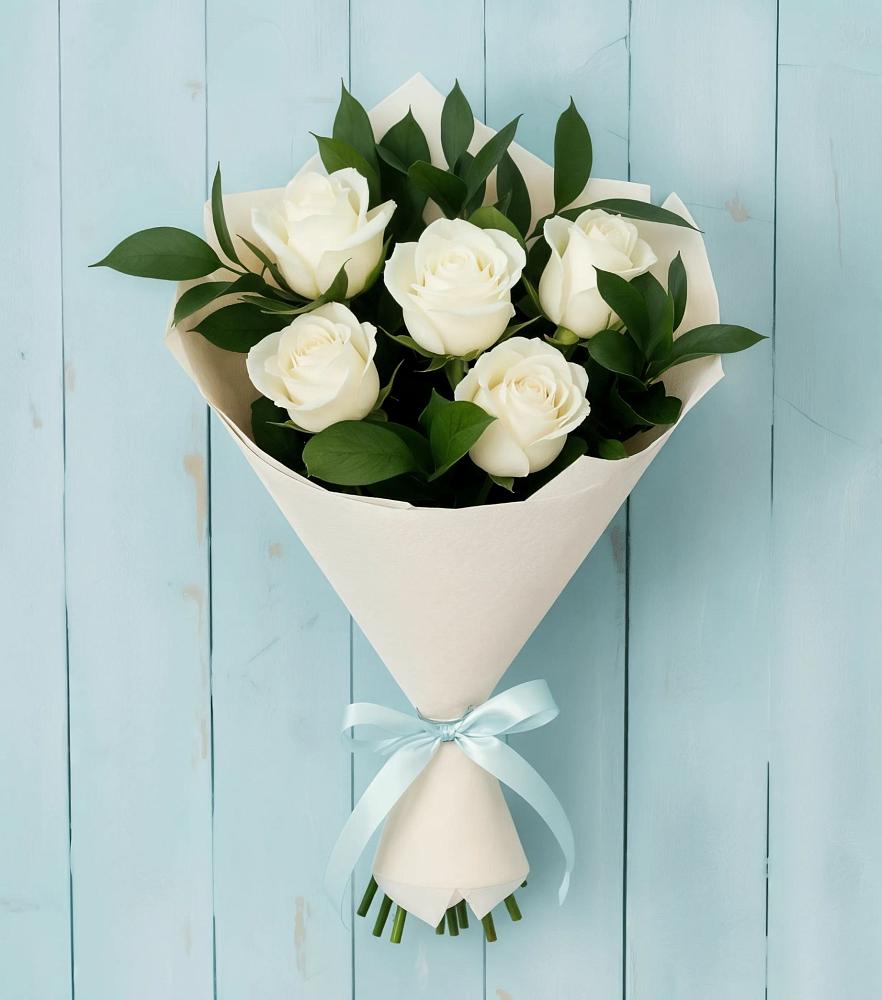 Букет цветов из: Розы в Пахомово