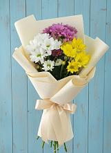 Букет цветов из:  Хризантемы в Пахомово