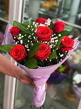 Букет цветов из:  Розы #REPLACE_PRED# Пахомово