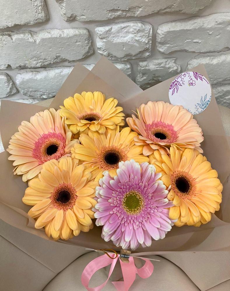 Букет цветов из: Герберы в Пахомово