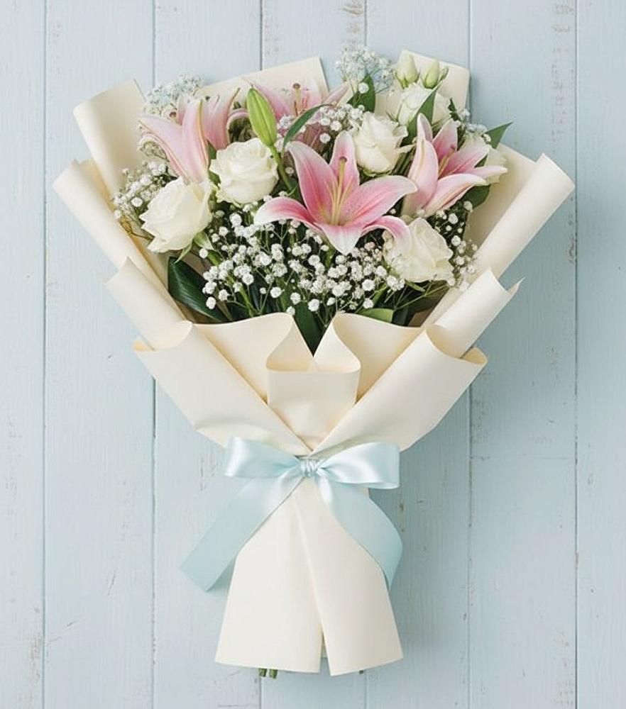 Букет цветов из: Лилии в Пахомово