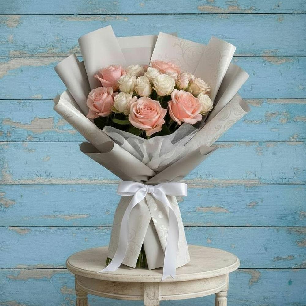 Букет цветов из: Розы в Пахомово