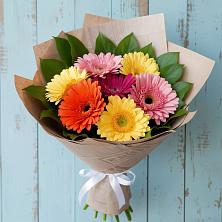 Букет цветов из:  Герберы в Пахомово