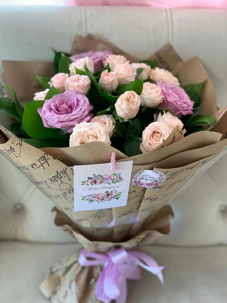 Букет цветов из: Розы в Пахомово