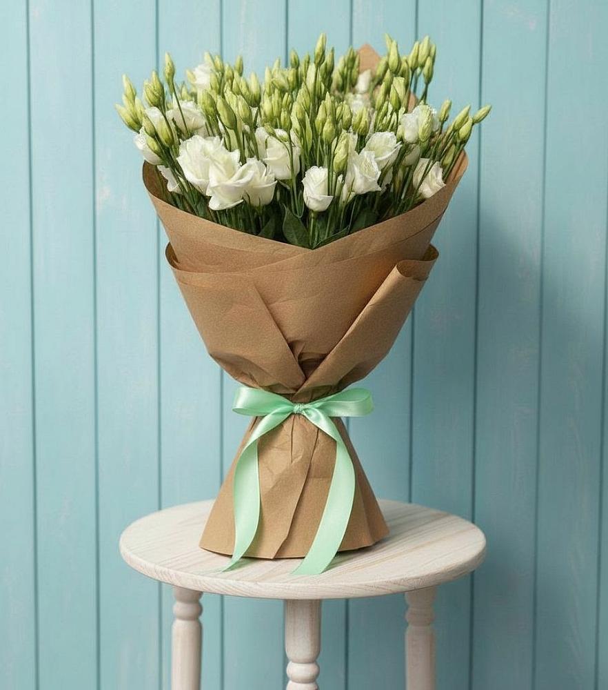 Букет цветов из: Лизиантусы в Пахомово