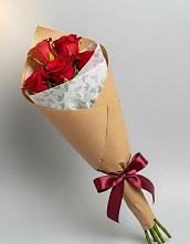 Букет цветов из:  Розы в Пахомово