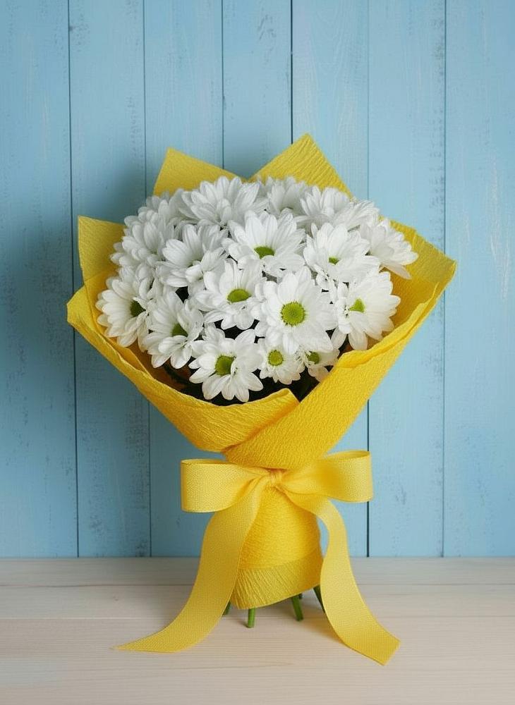 Букет цветов из: Хризантемы в Пахомово