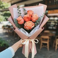 Букет цветов из:  Розы в Пахомово