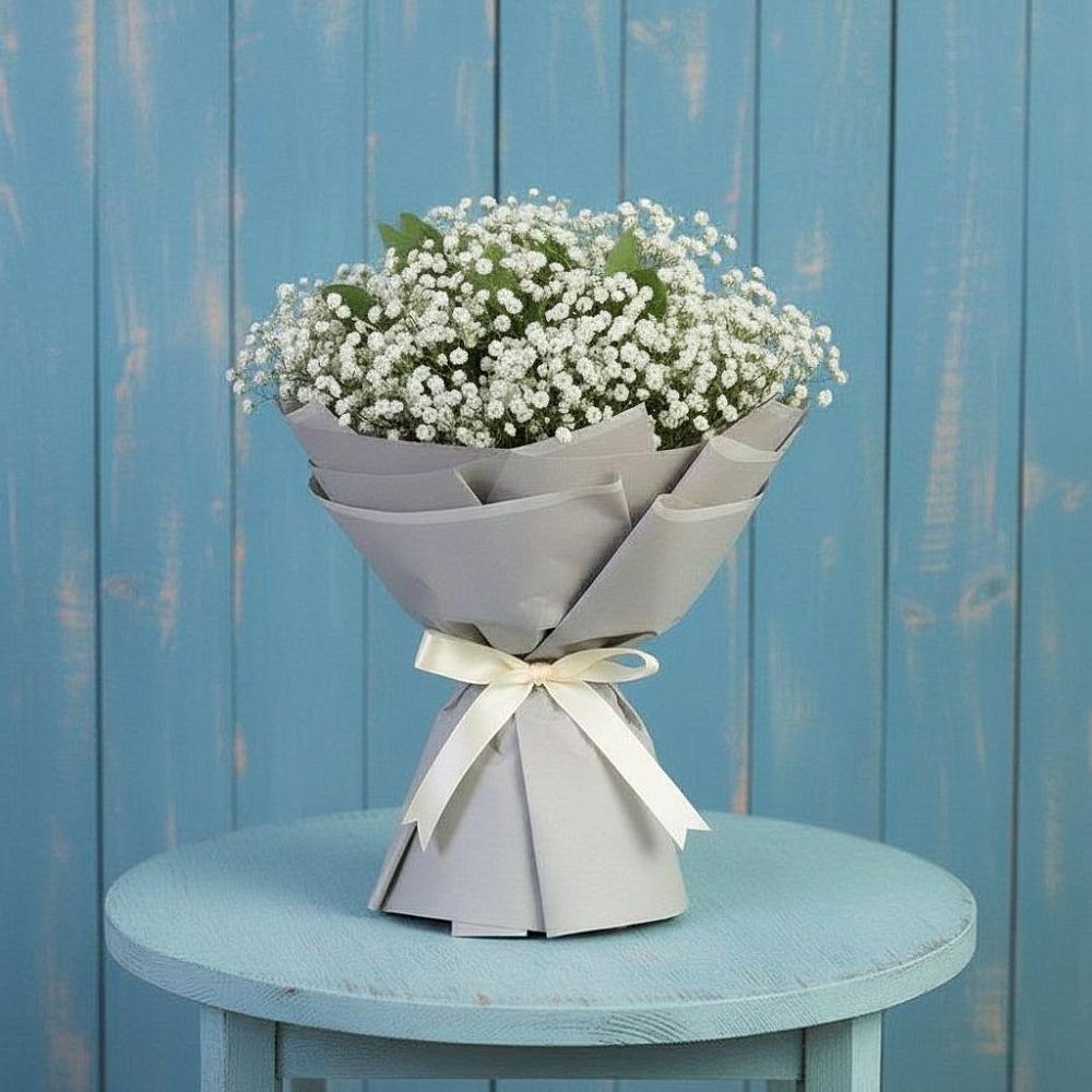 Букет цветов из: Гипсофила в Пахомово