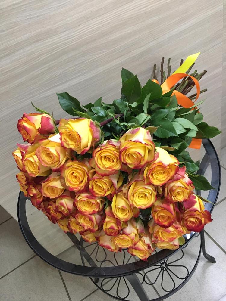 Букет Желтые розы в Пахомово