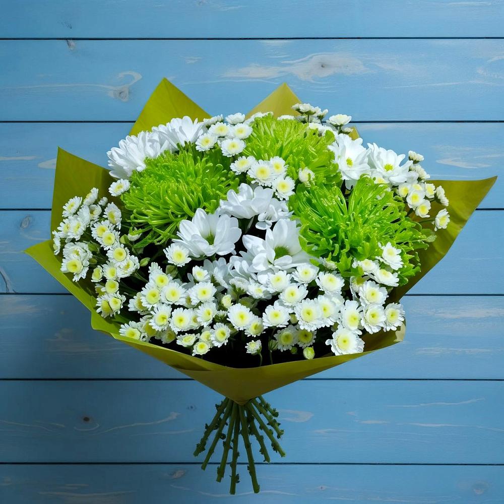 Букет цветов из: Хризантемы в Пахомово