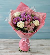 Букет цветов из:  Герберы в Пахомово