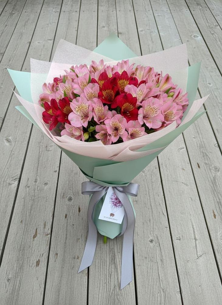 Букет цветов из: Альстромерии в Пахомово