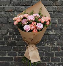 Букет цветов из:  Розы в Пахомово