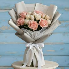 Букет цветов из:  Розы #REPLACE_PRED# Пахомово