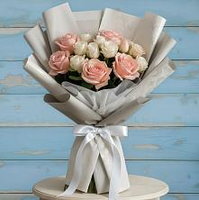 Букет цветов из:  Розы в Пахомово