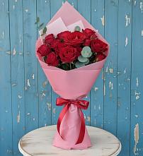 Букет цветов из:  Розы в Пахомово