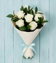 Букет цветов из:  Розы в Пахомово
