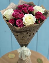 Букет цветов из:  Розы в Пахомово