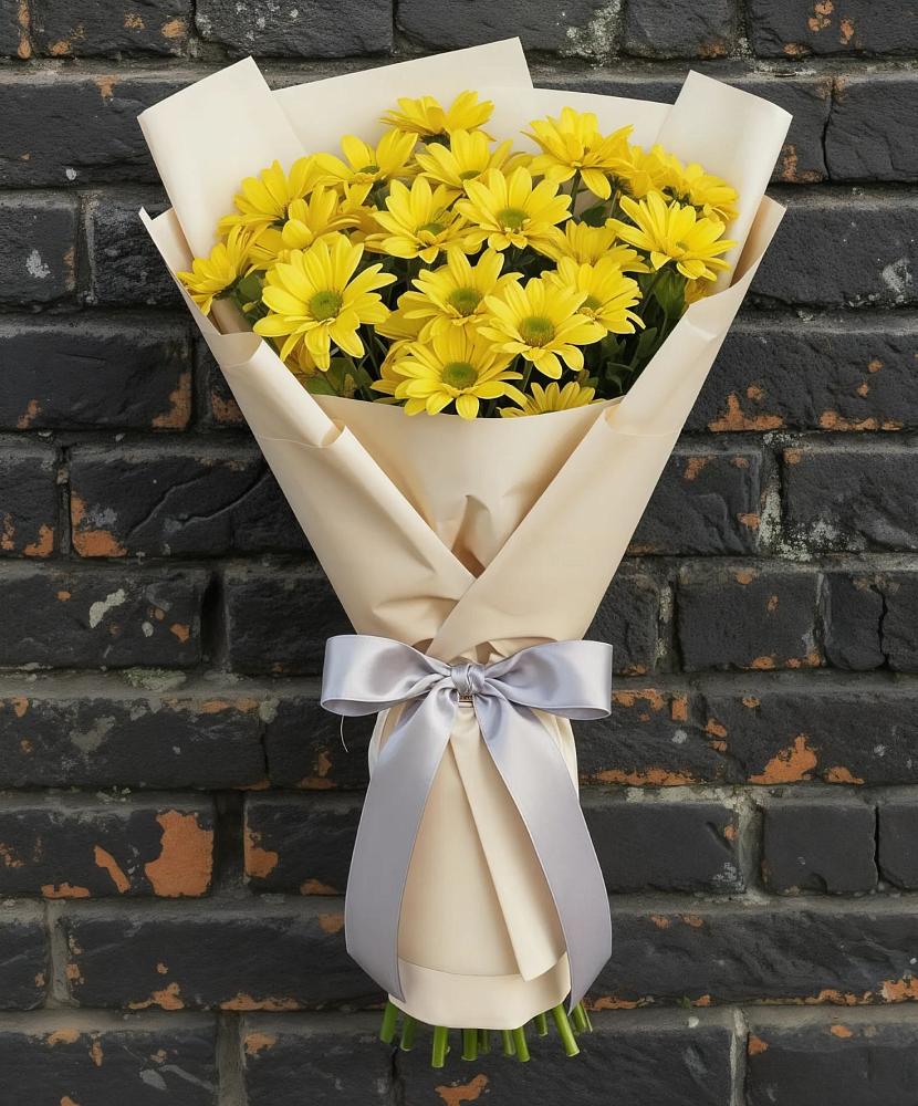 Букет цветов из: Хризантемы в Пахомово
