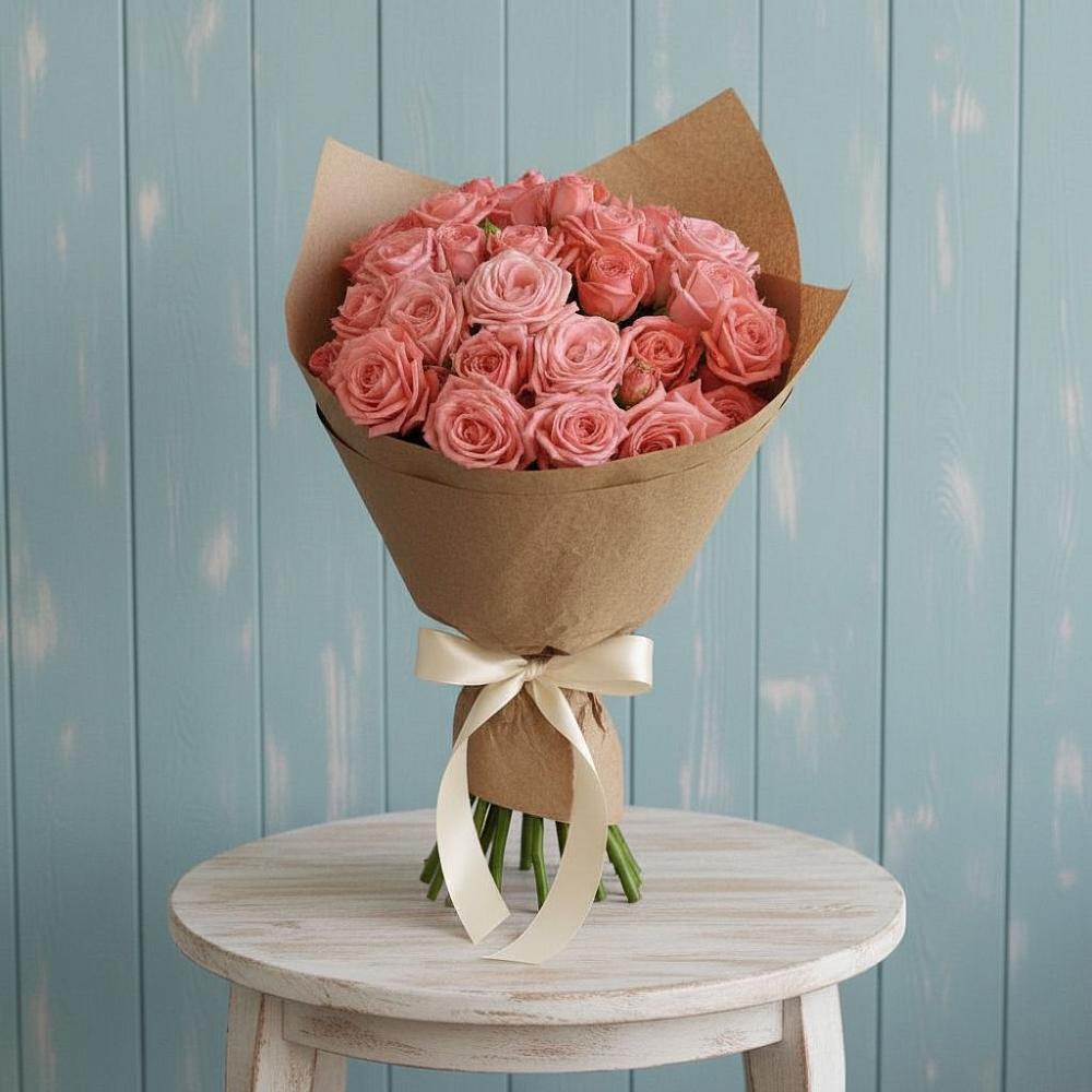 Букет цветов из: Розы в Пахомово