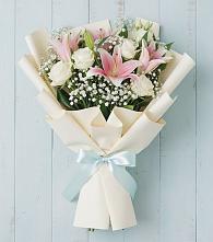 Букет цветов из:  Лилии в Пахомово