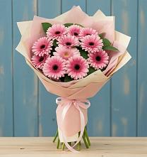 Букет цветов из:  Герберы в Пахомово